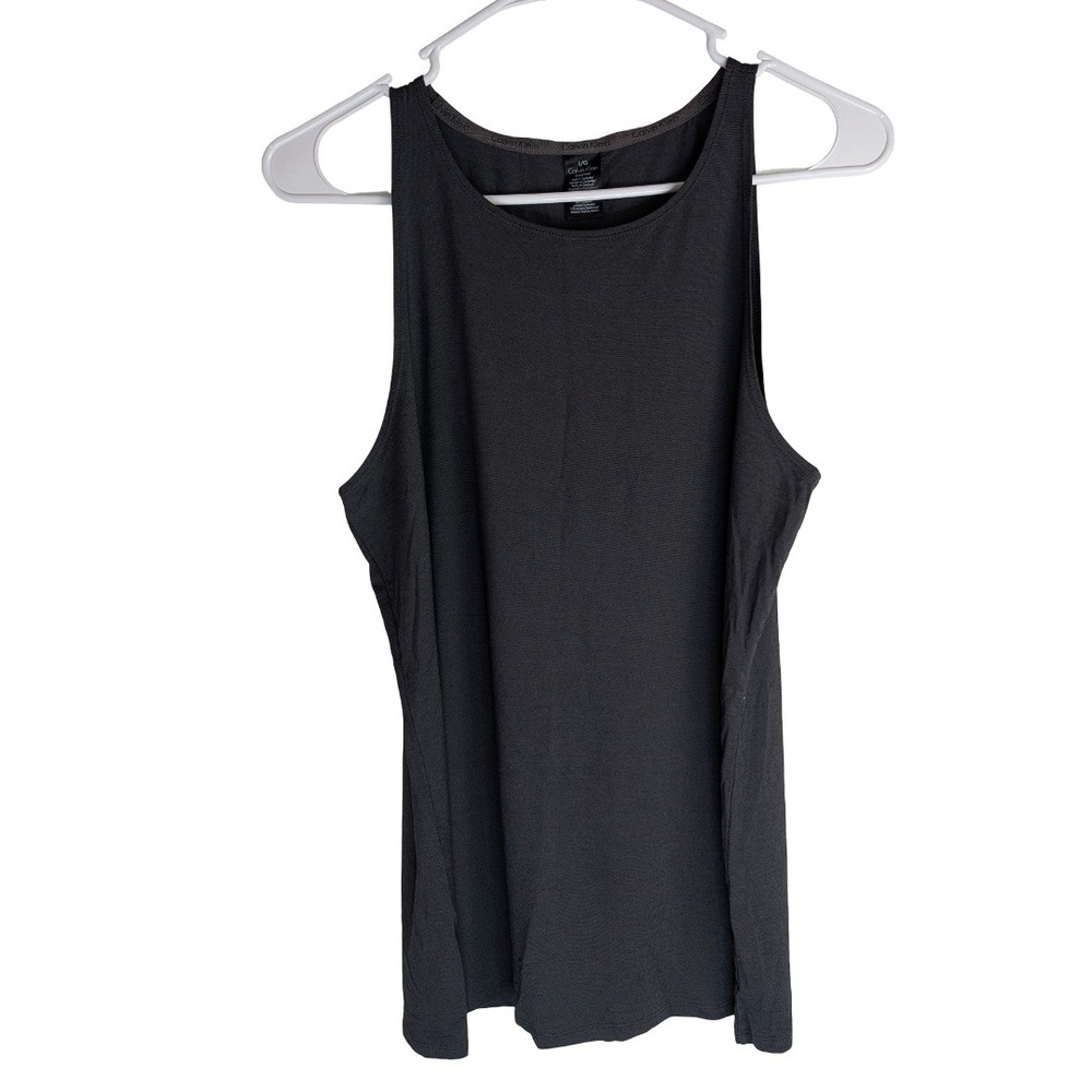 Calvin Klein Sleep Tank Top Mens Large Gray Modal Blend Stretch Loungewear AA